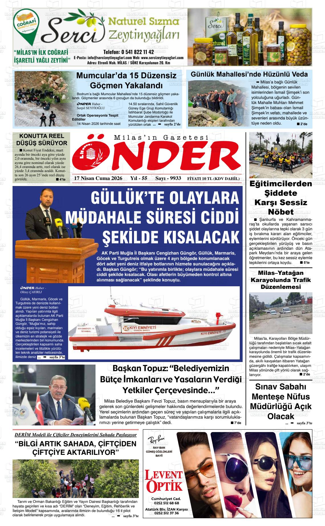 Mugla Onder 17.04.2026