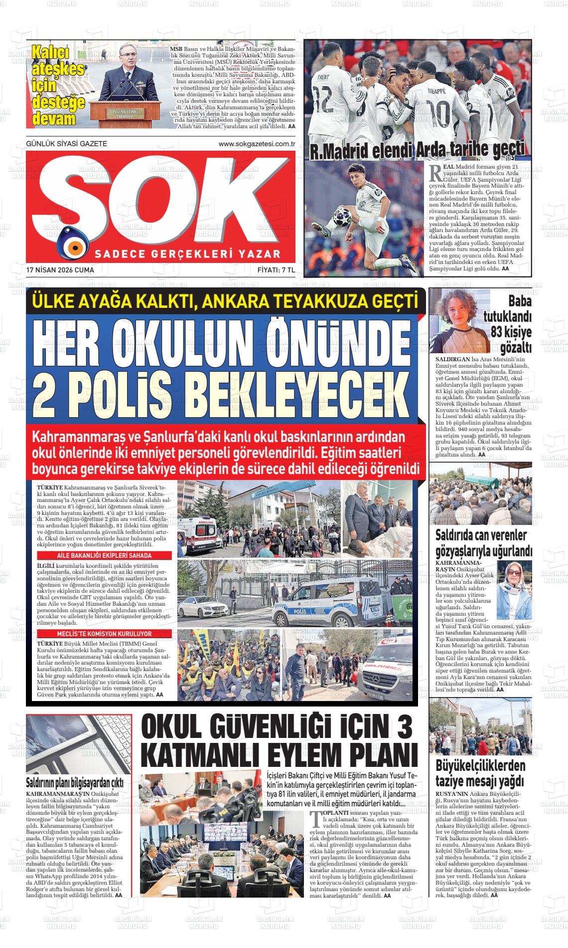 Istanbul Sok 17.04.2026