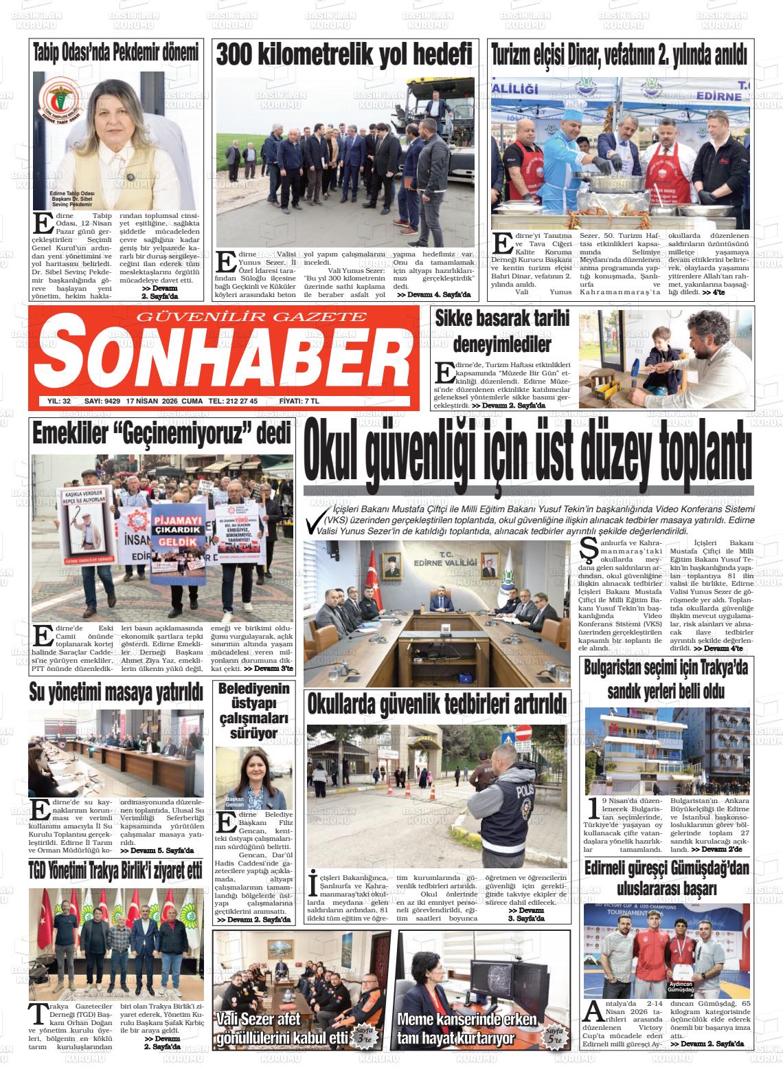 Eskisehir Sonhaber 17.04.2026