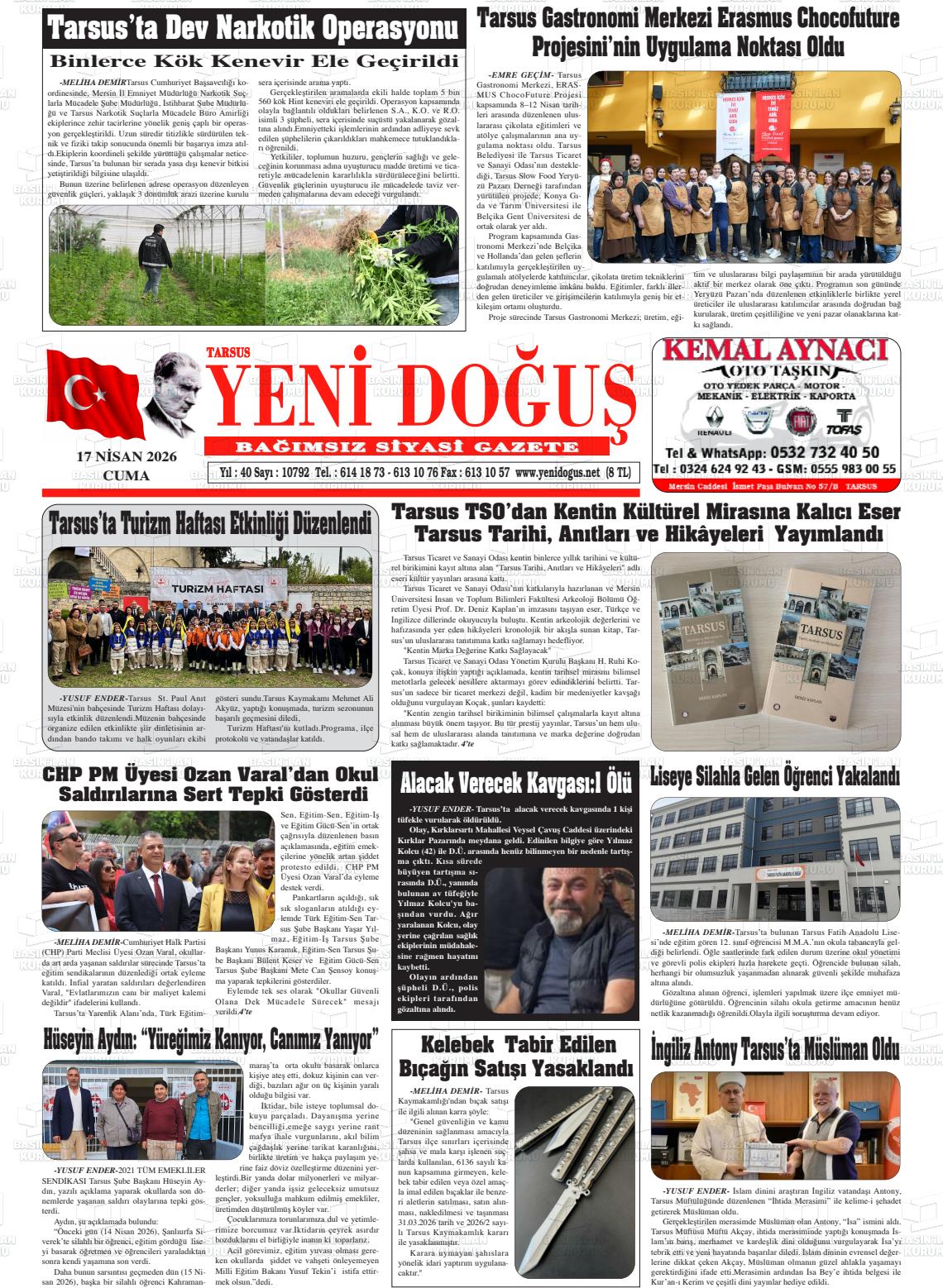 Mersin Tarsusyenidogus 17.04.2026