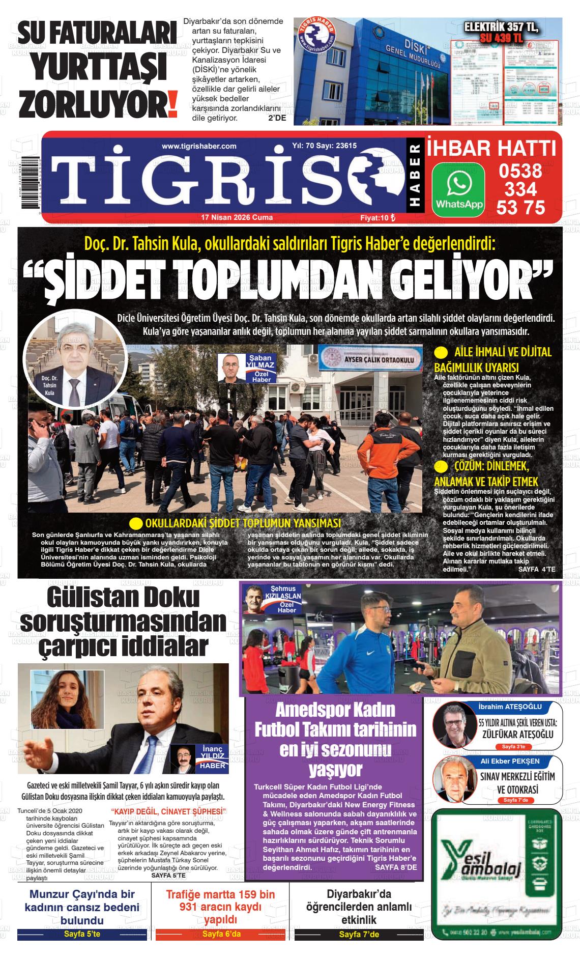 Diyarbakir Tirgis 17.04.2026