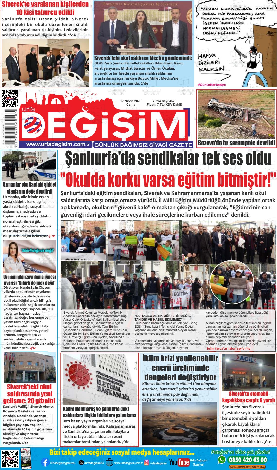 Sanliurfa Urfastar 17.04.2026