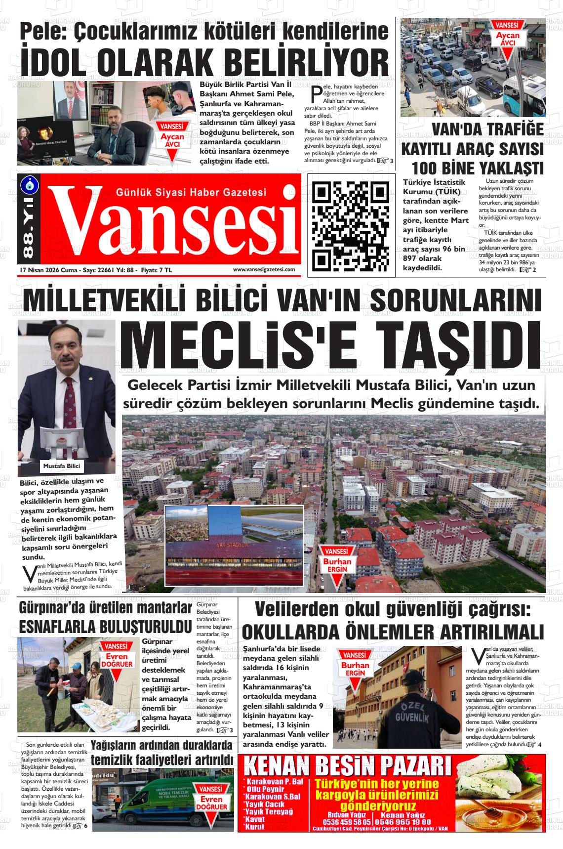Van Sesi 17.04.2026