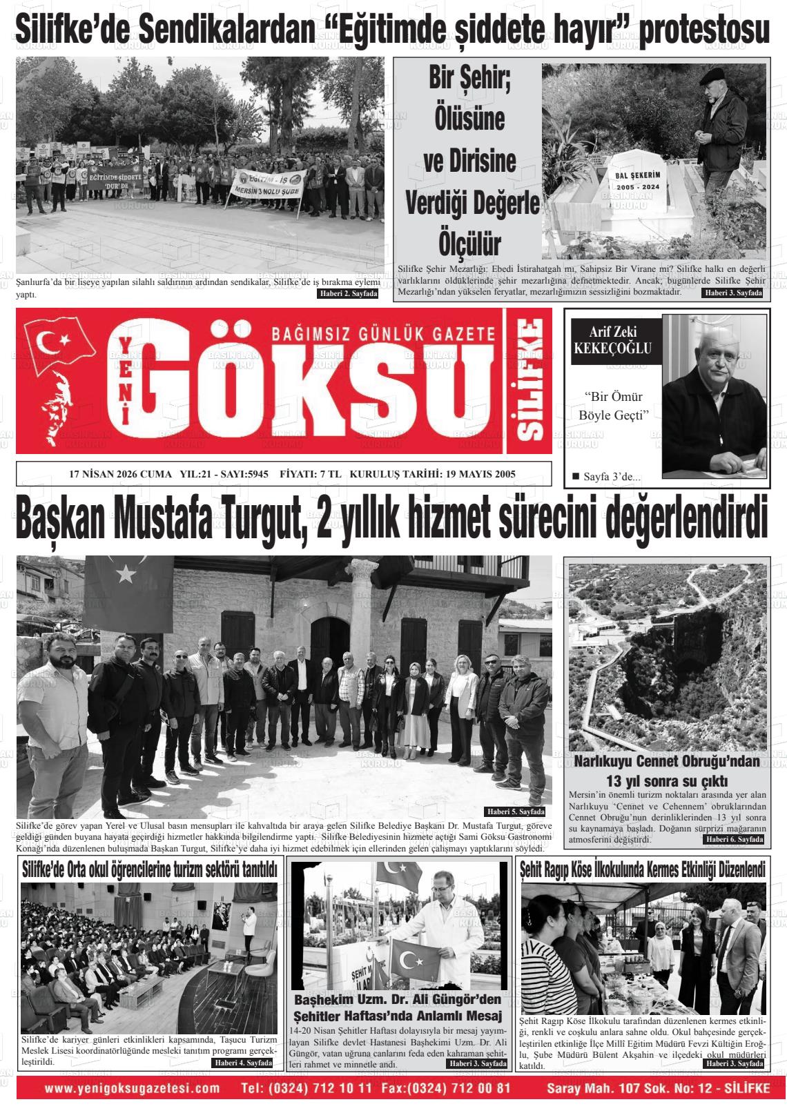 Mersin Yenigoksu 17.04.2026