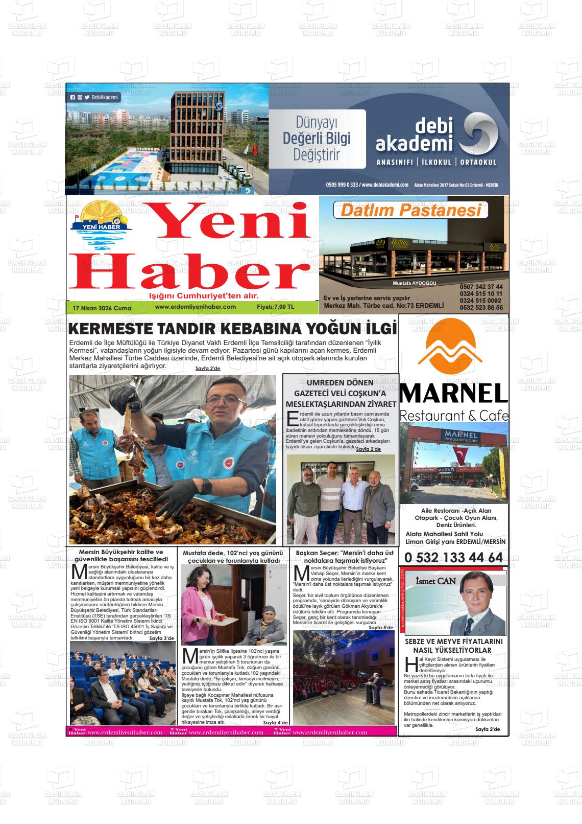 Konya Yenihaber 17.04.2026
