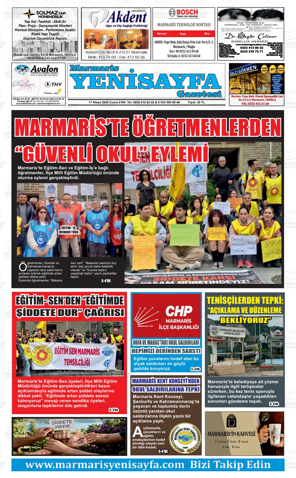 Mugla Yenisayfa 17.04.2026