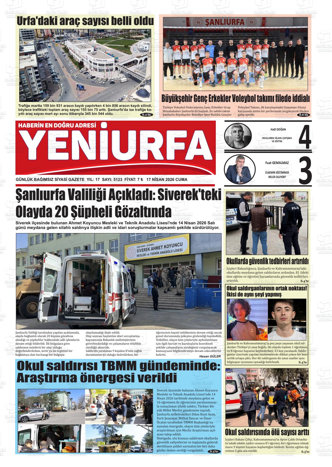 Sanliurfa Yeniurfa 17.04.2026