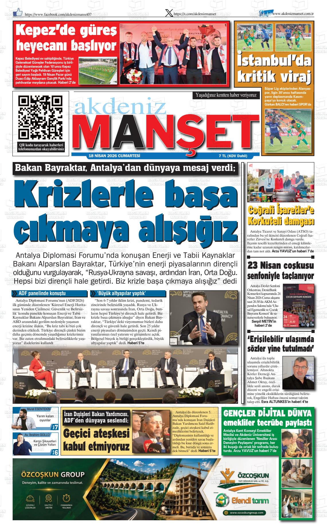 Antalya Akdenizmanset 18.04.2026