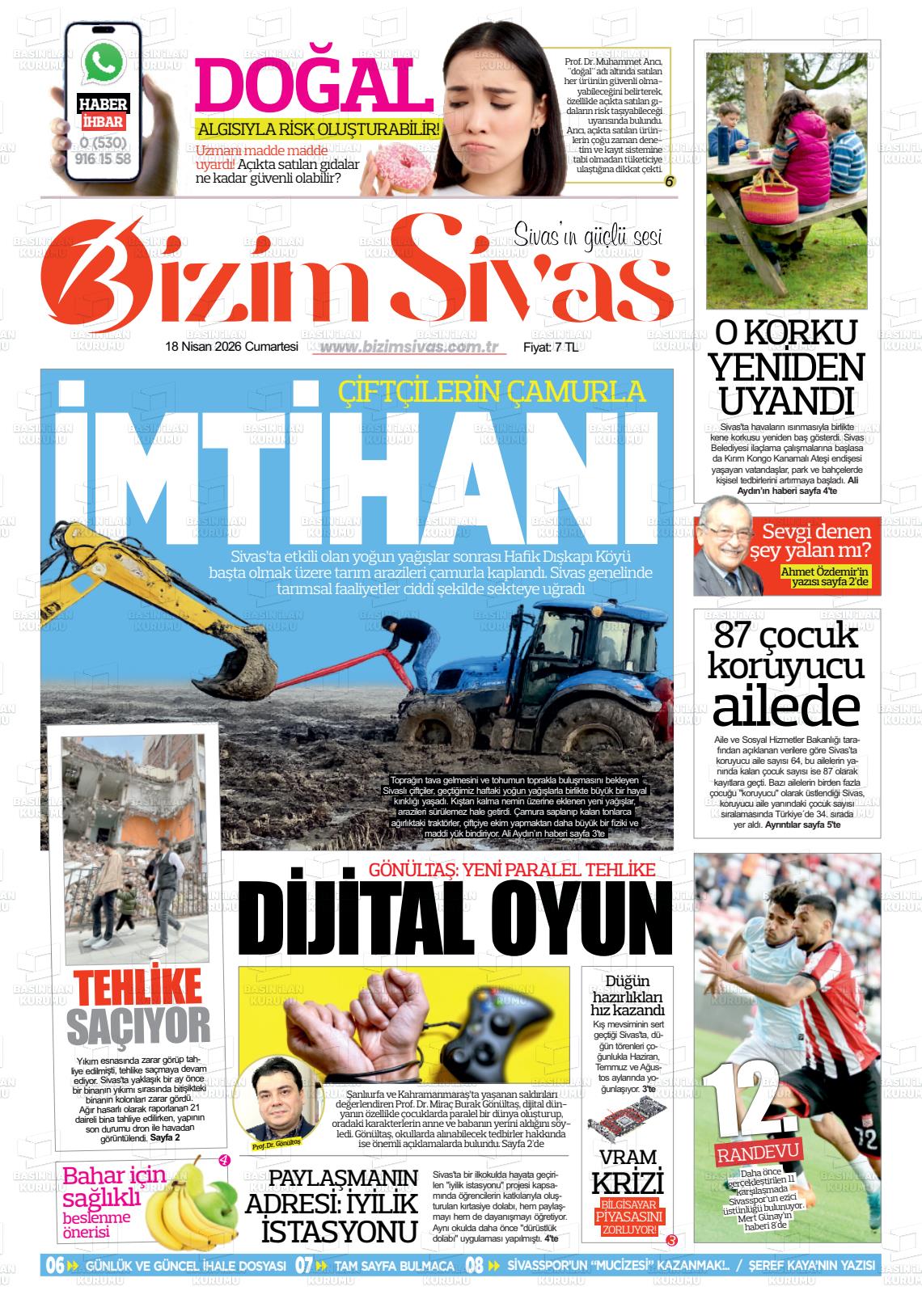 Sivas Bizim 18.04.2026