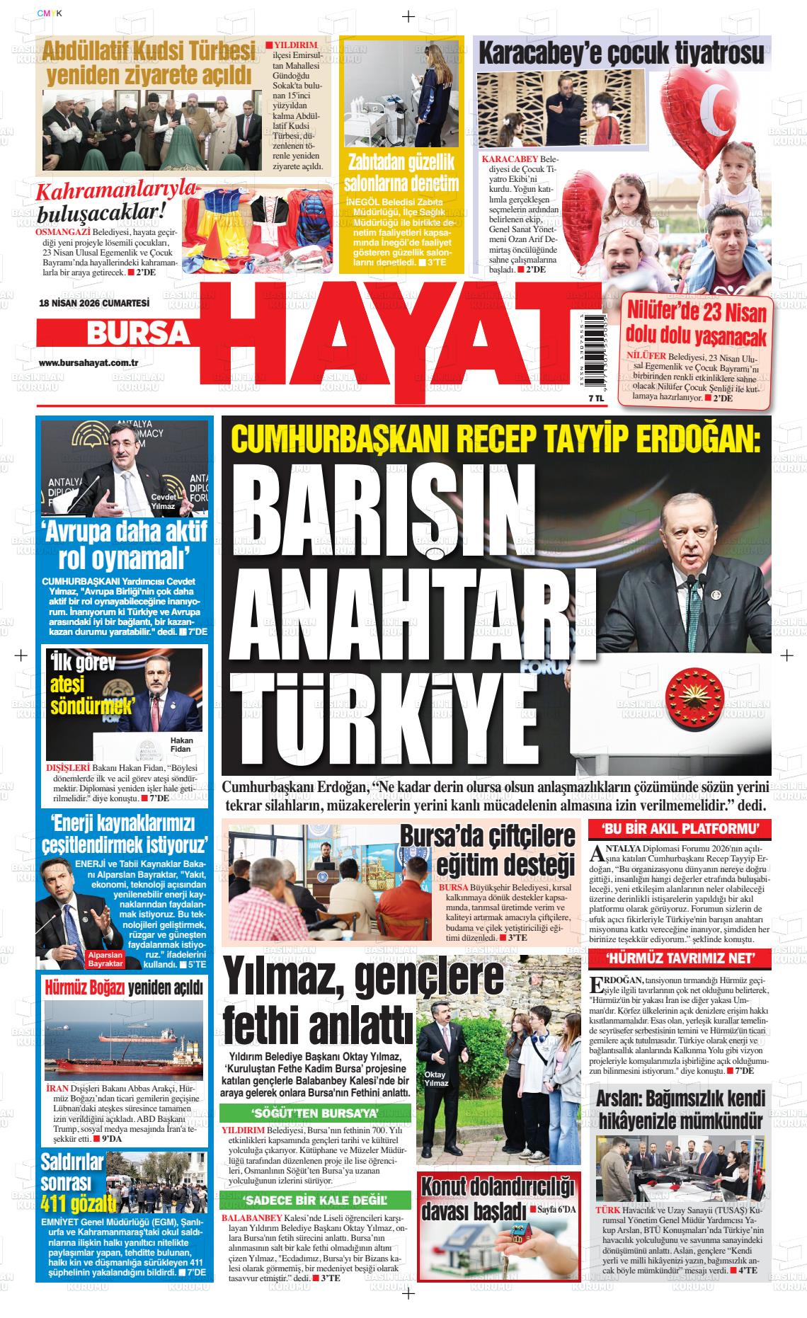 Bursa Hayat 18.04.2026