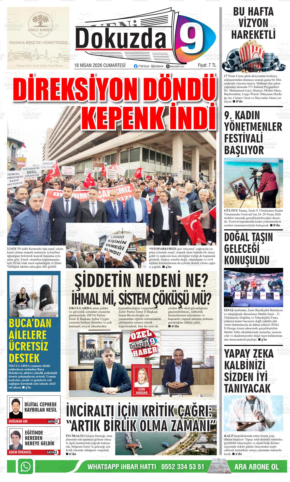 Izmir Buyuktorbali 18.04.2026