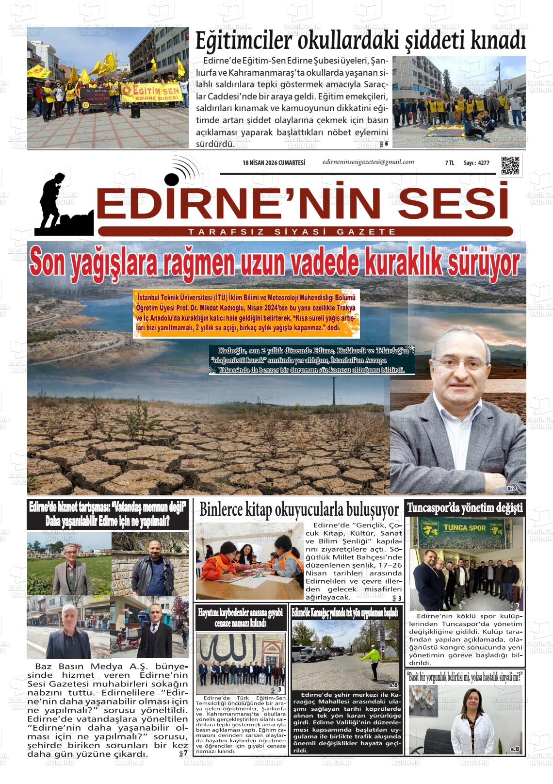 Edirne Star 18.04.2026