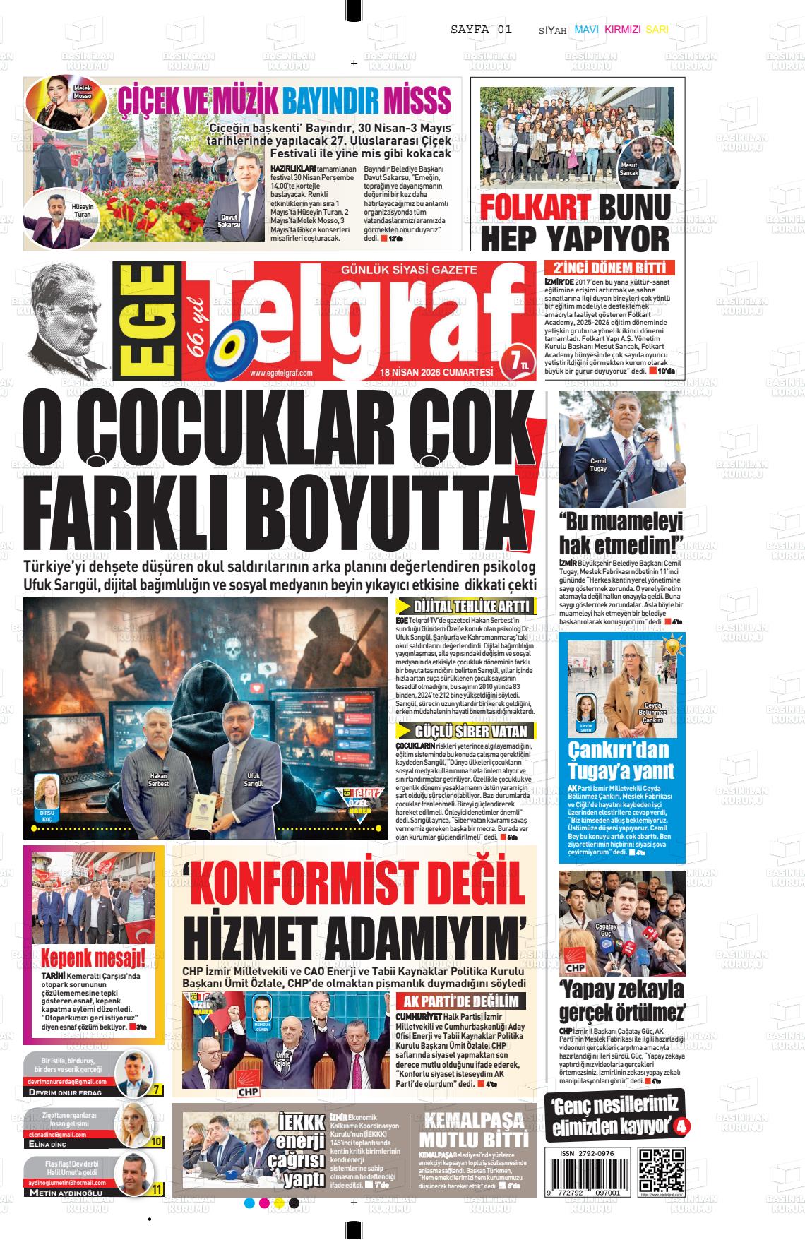 Izmir Egetelgraf 18.04.2026