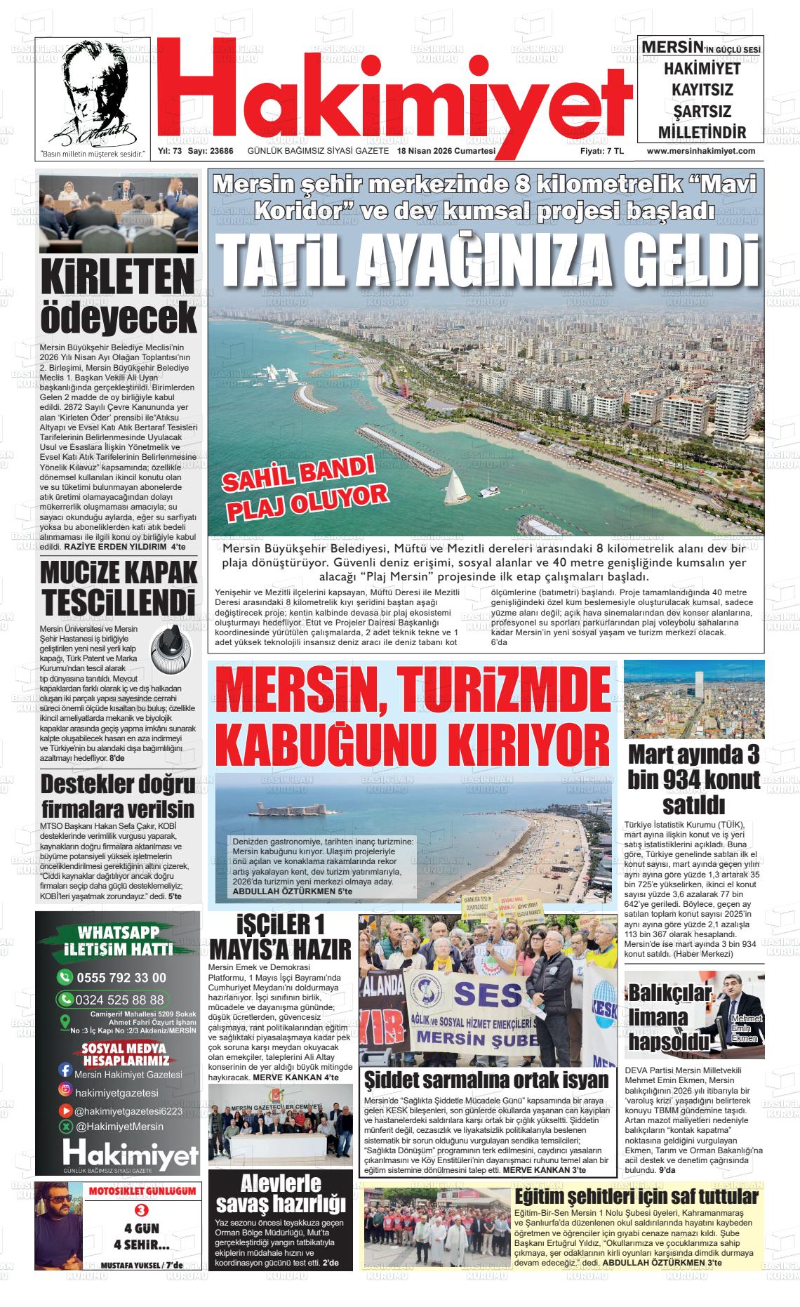 Konya Hakimiyet 18.04.2026