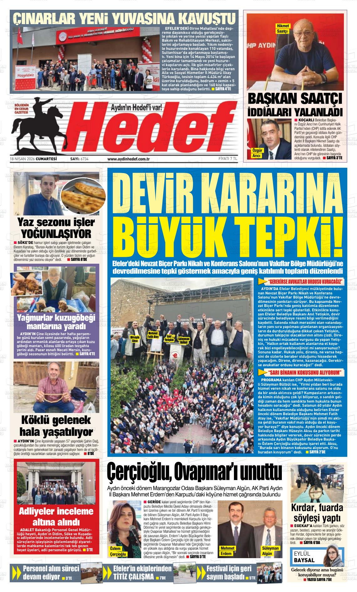 Canakkale Hedef 18.04.2026