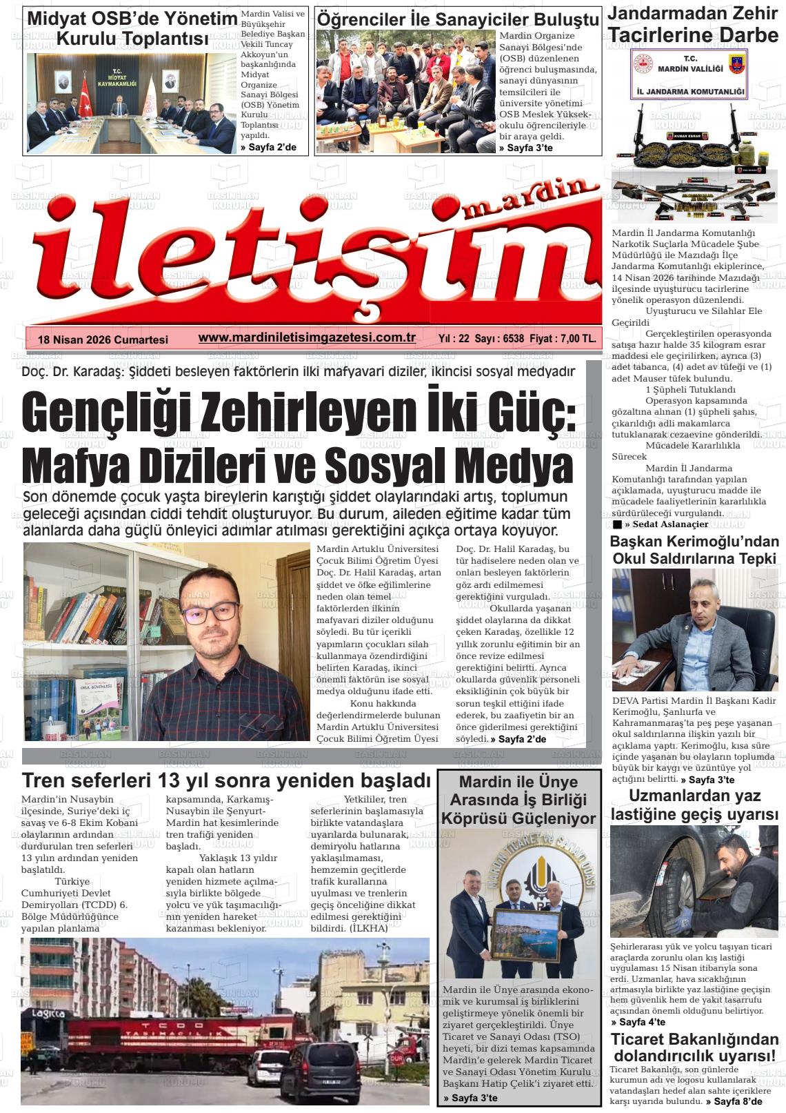 Mardin Iletisim 18.04.2026