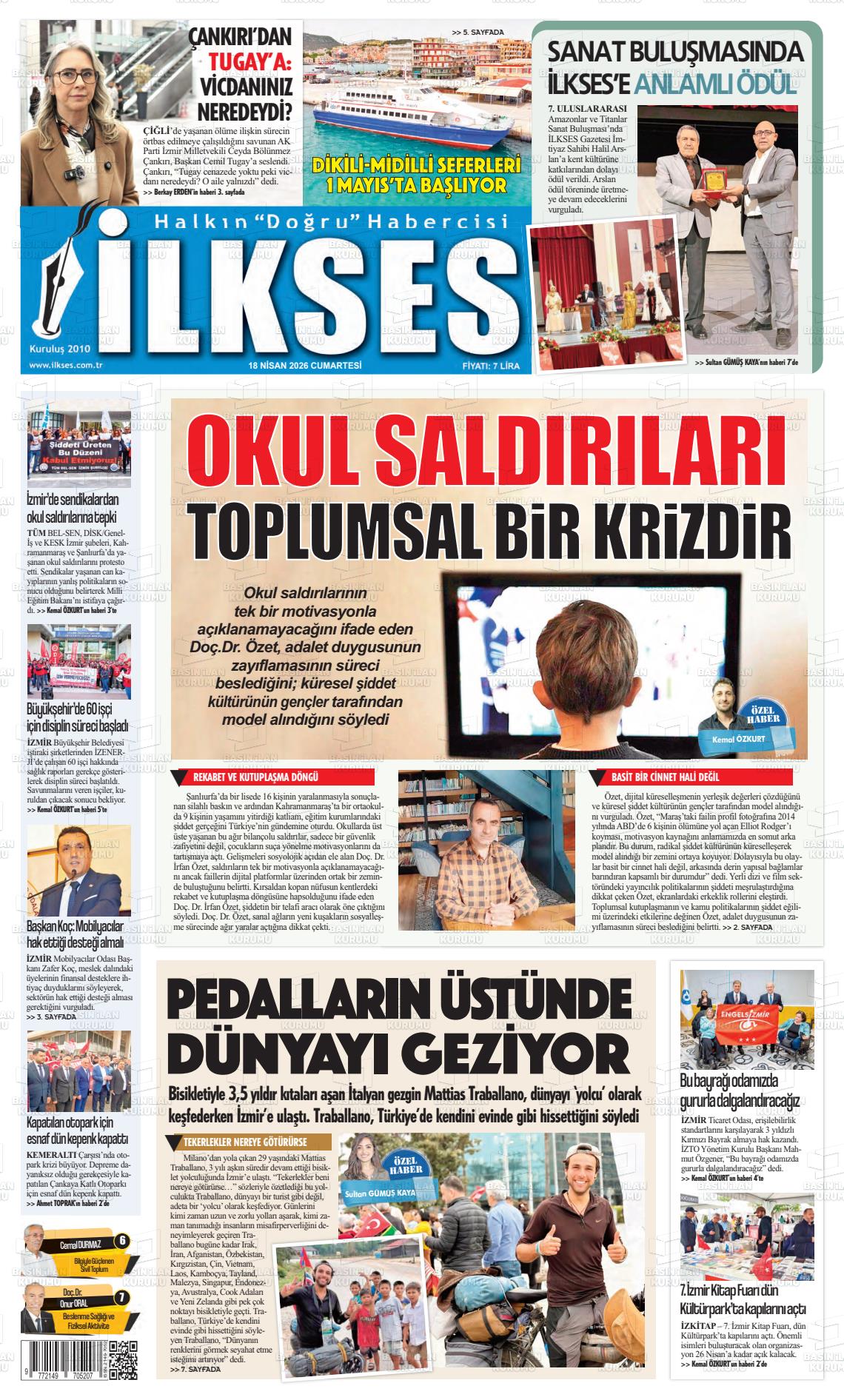 Izmir Ilkses 18.04.2026