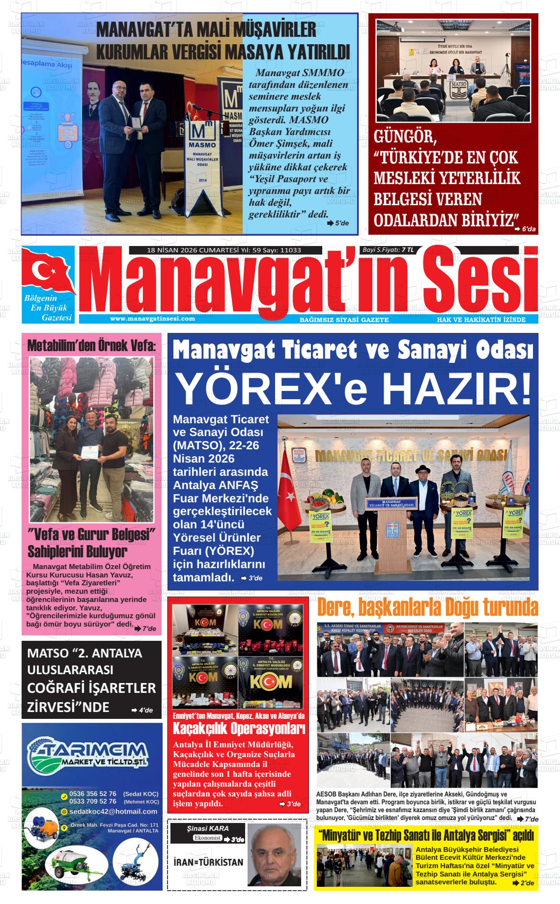 Antalya Manavgatinsesi 18.04.2026
