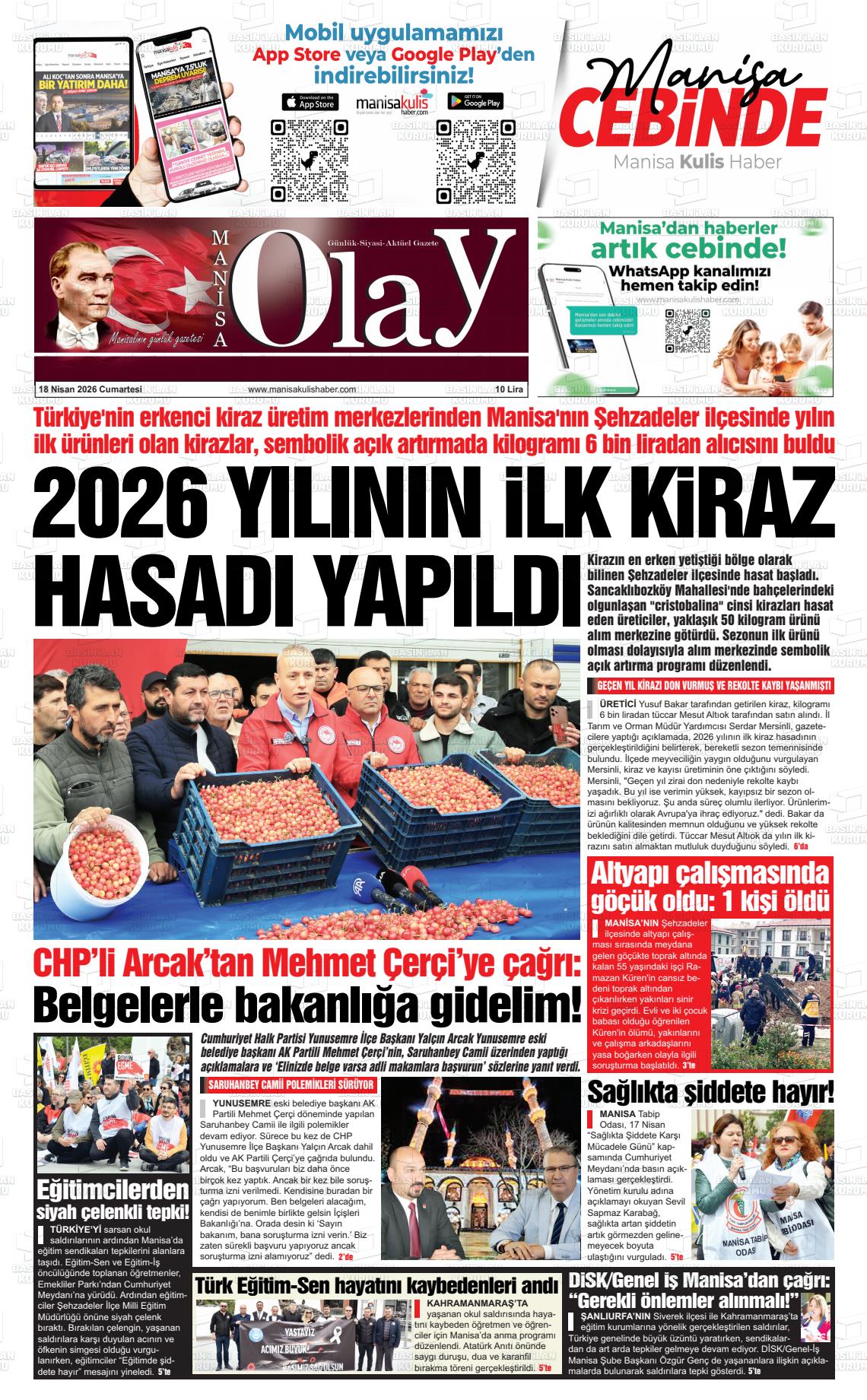 Manisa Olay 18.04.2026