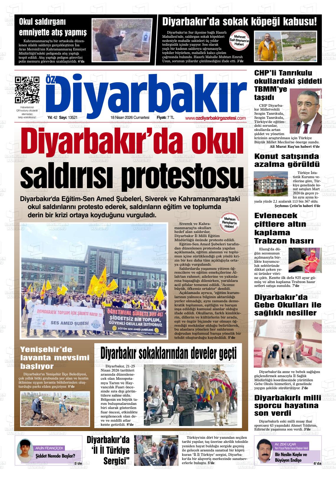 Diyarbakir Oz 18.04.2026