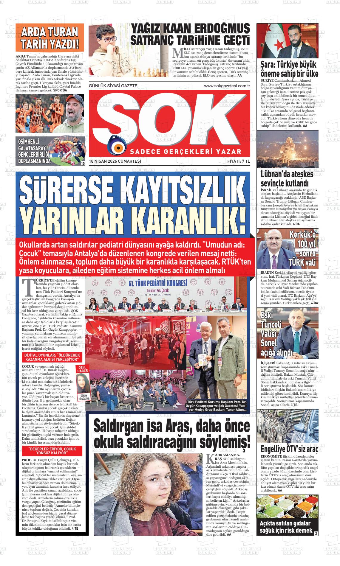 Istanbul Sok 18.04.2026