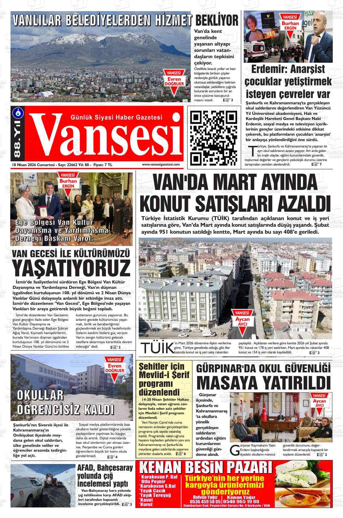 Van Sesi 18.04.2026