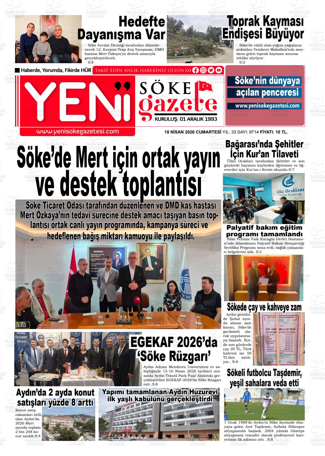 Aydin Yenisoke 18.04.2026