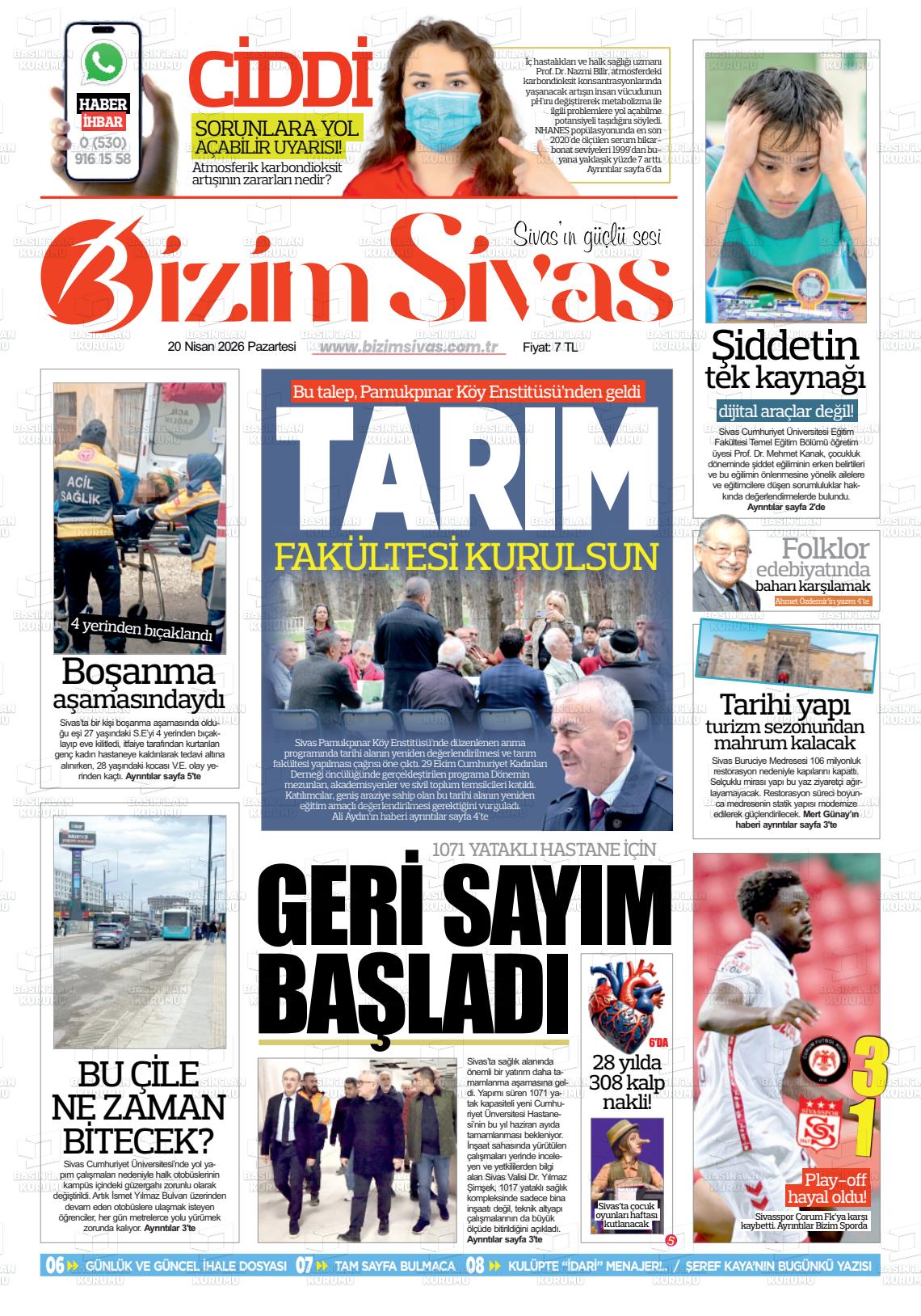 Sivas Bizim 20.04.2026