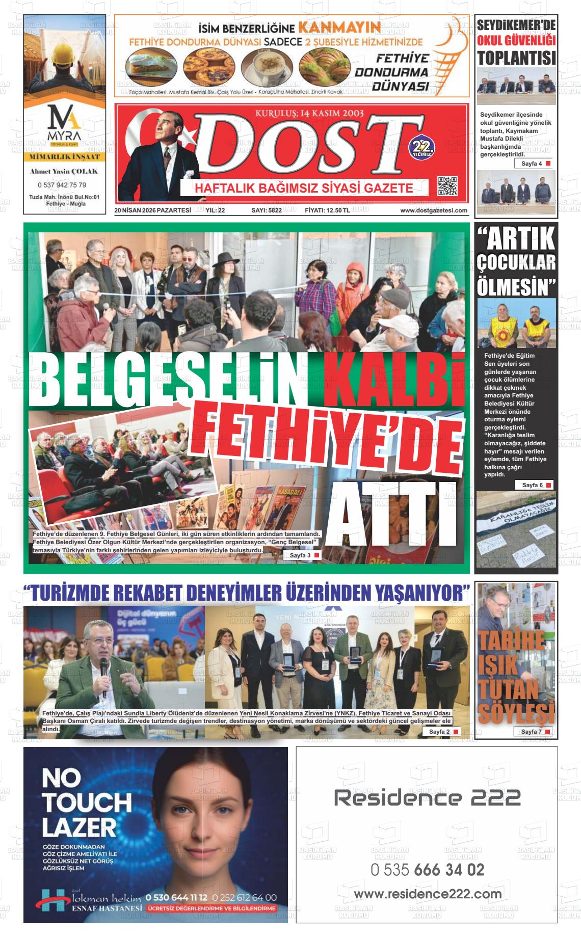 Mugla Dost 20.04.2026