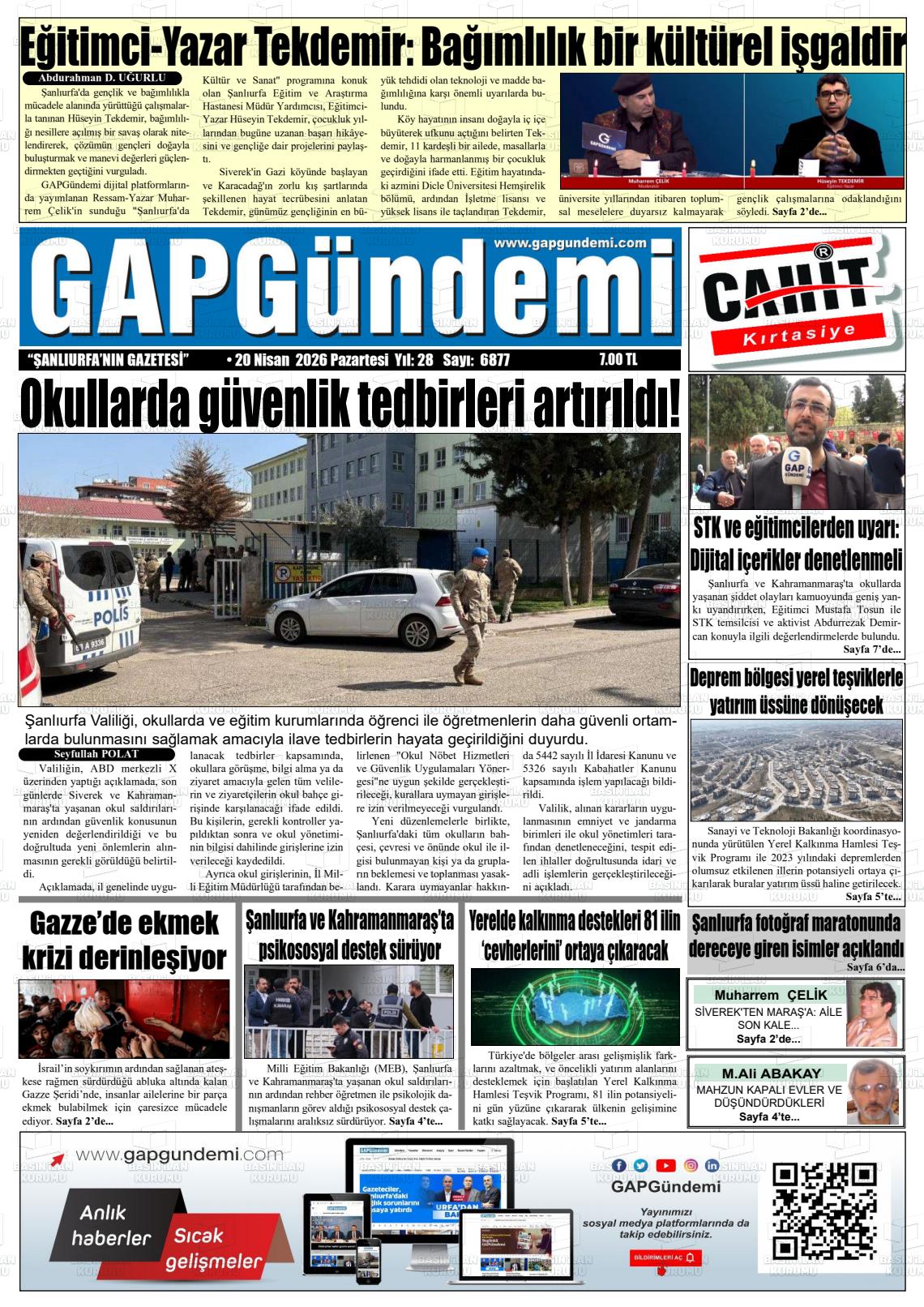 Sanliurfa Gapgundemi 20.04.2026