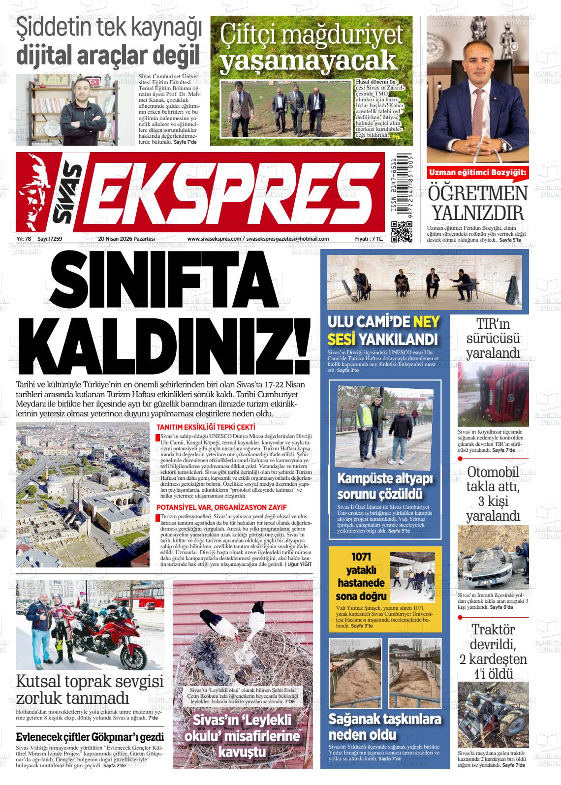 Sivas Hadiselerlehakikat 20.04.2026