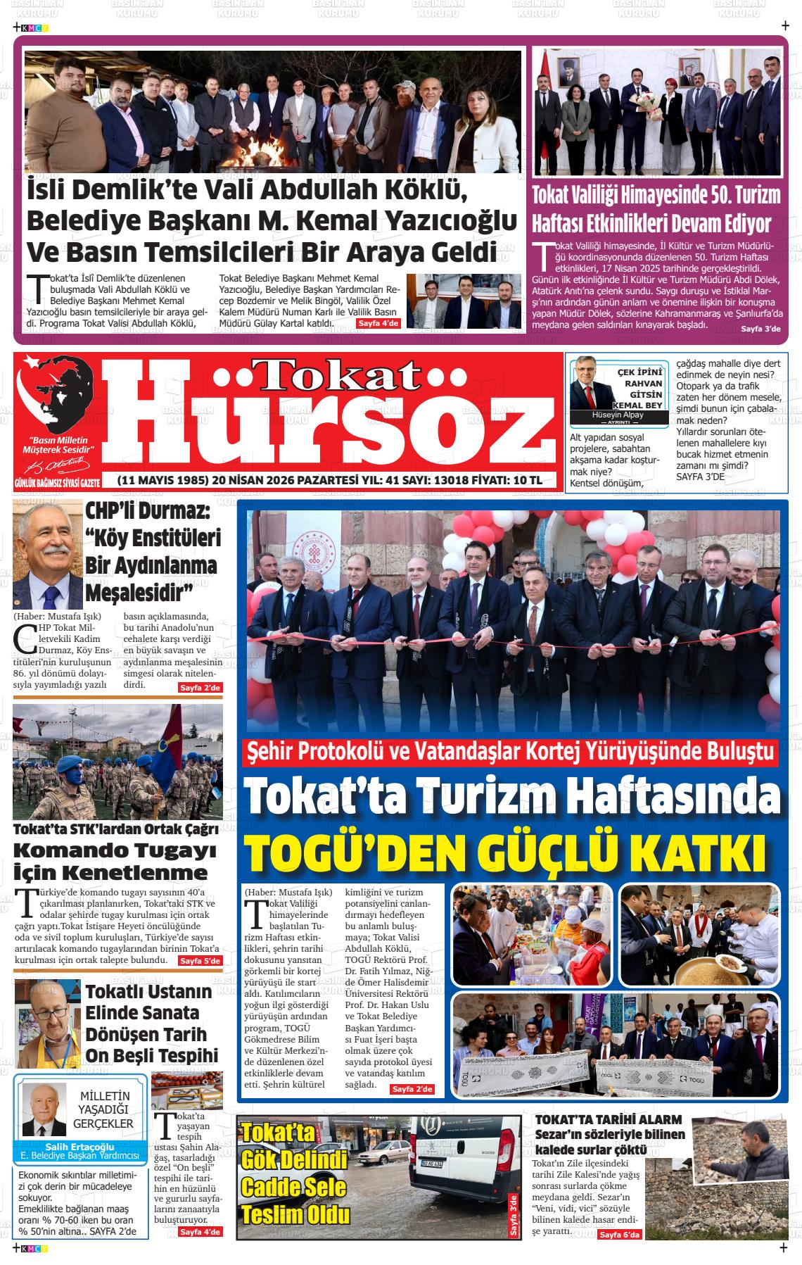Tokat Hursoz 20.04.2026
