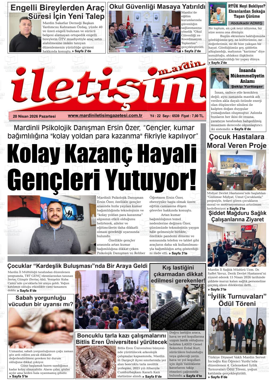 Mardin Iletisim 20.04.2026