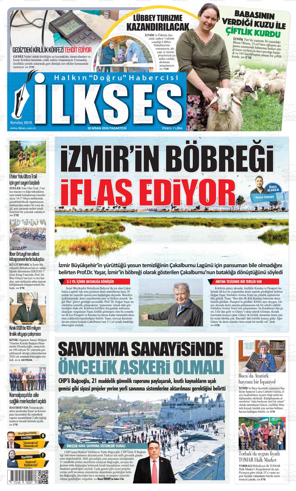 Izmir Ilkses 20.04.2026
