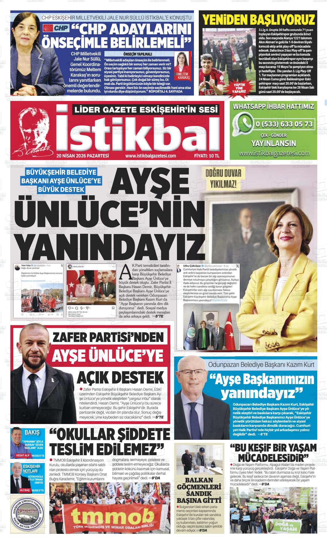 Eskisehir Istikbal 20.04.2026