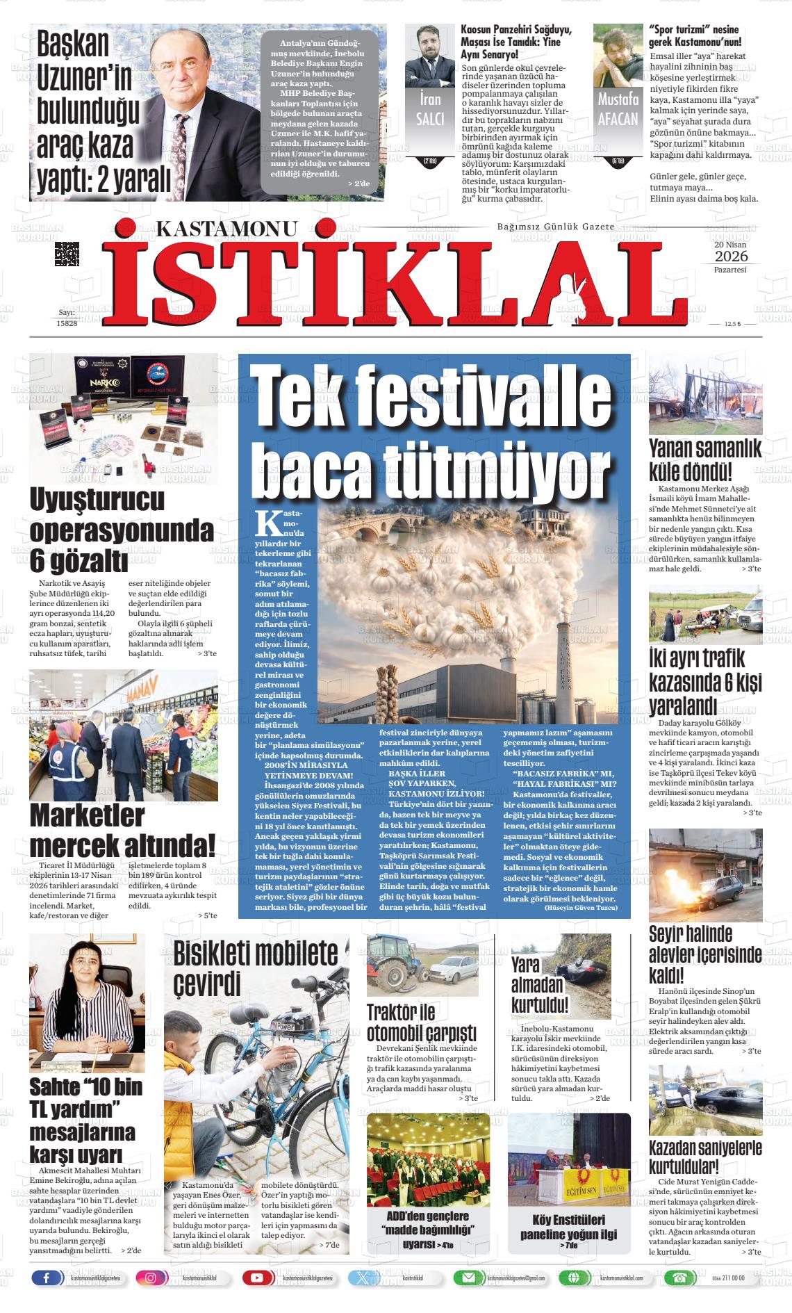 Kastamonu 20.04.2026