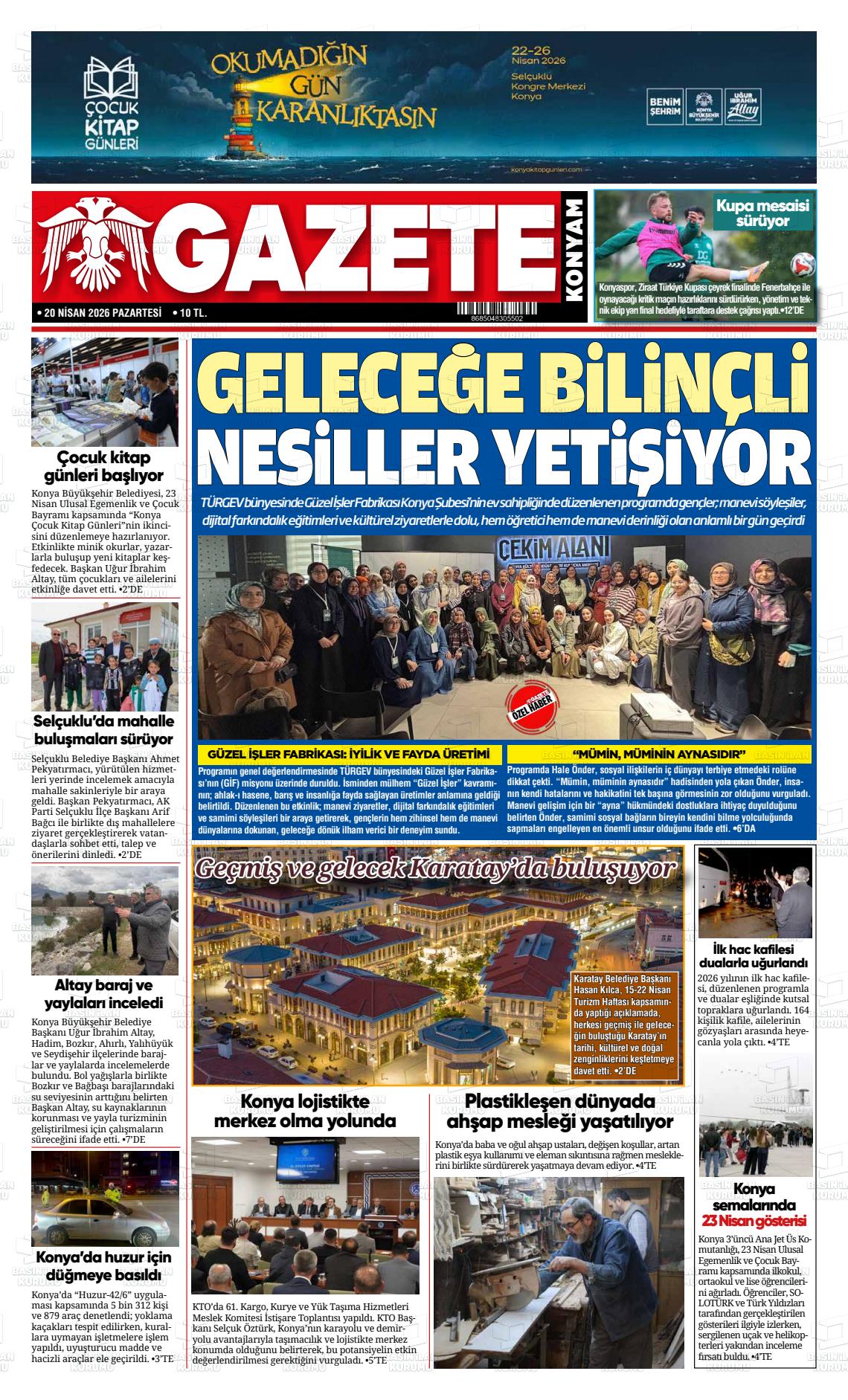 Konya Yenigun 20.04.2026