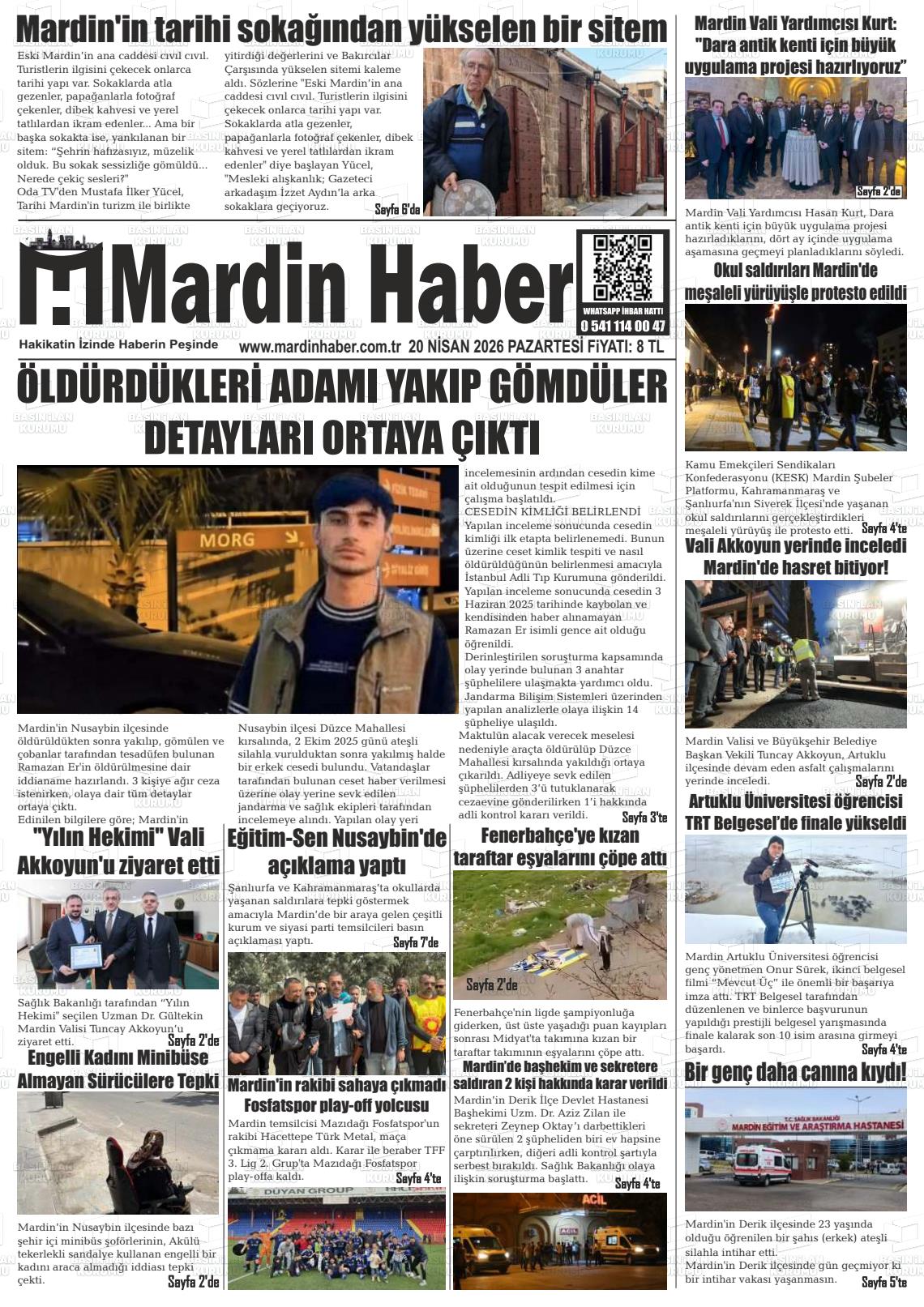 Mardin Haber 20.04.2026