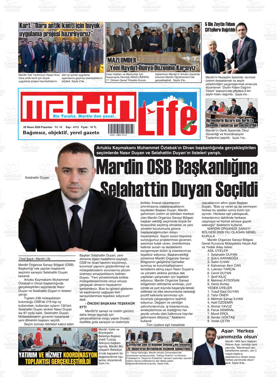 Mardin Life 20.04.2026