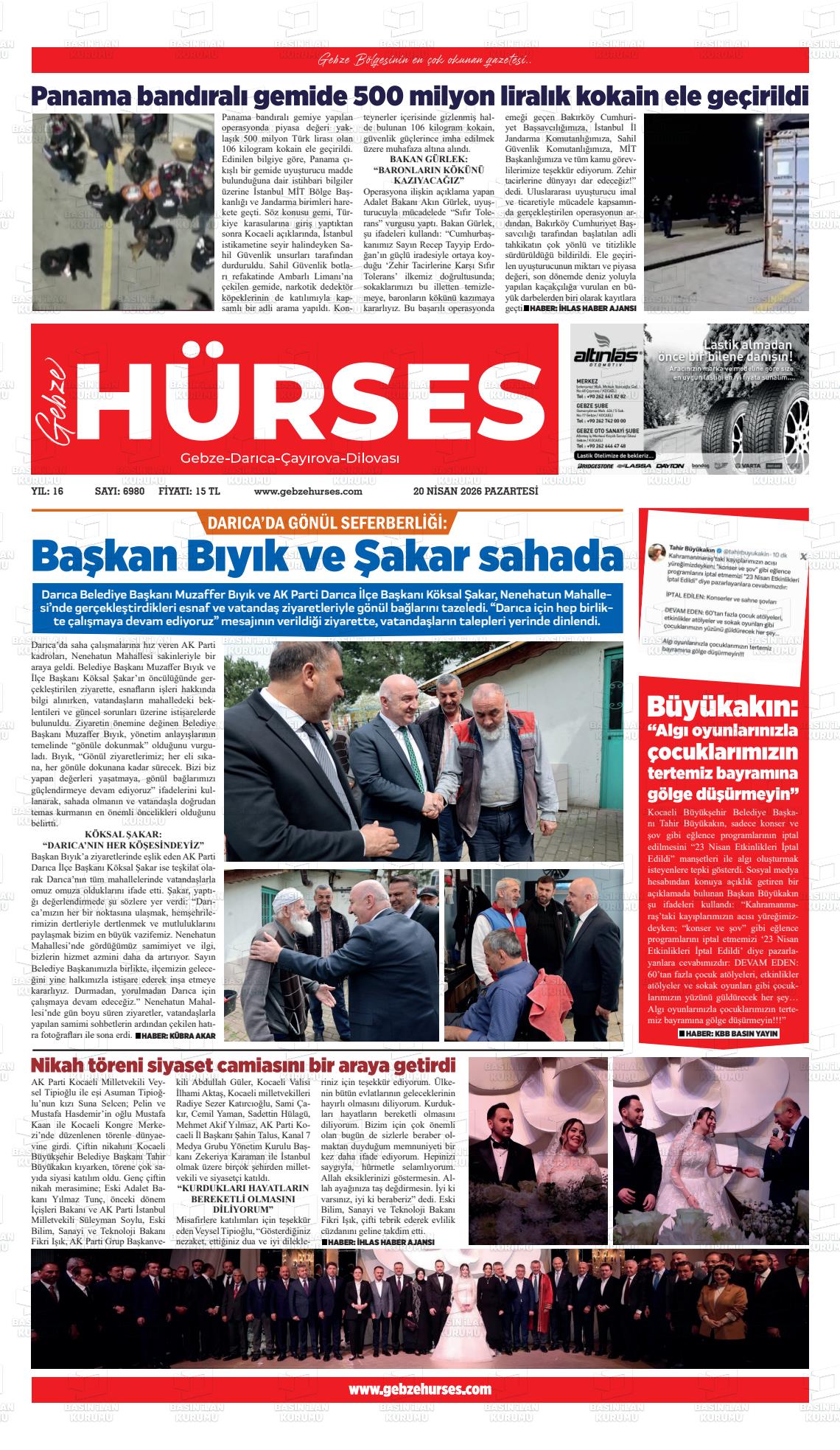 Kocaeli Marmaragebze 20.04.2026