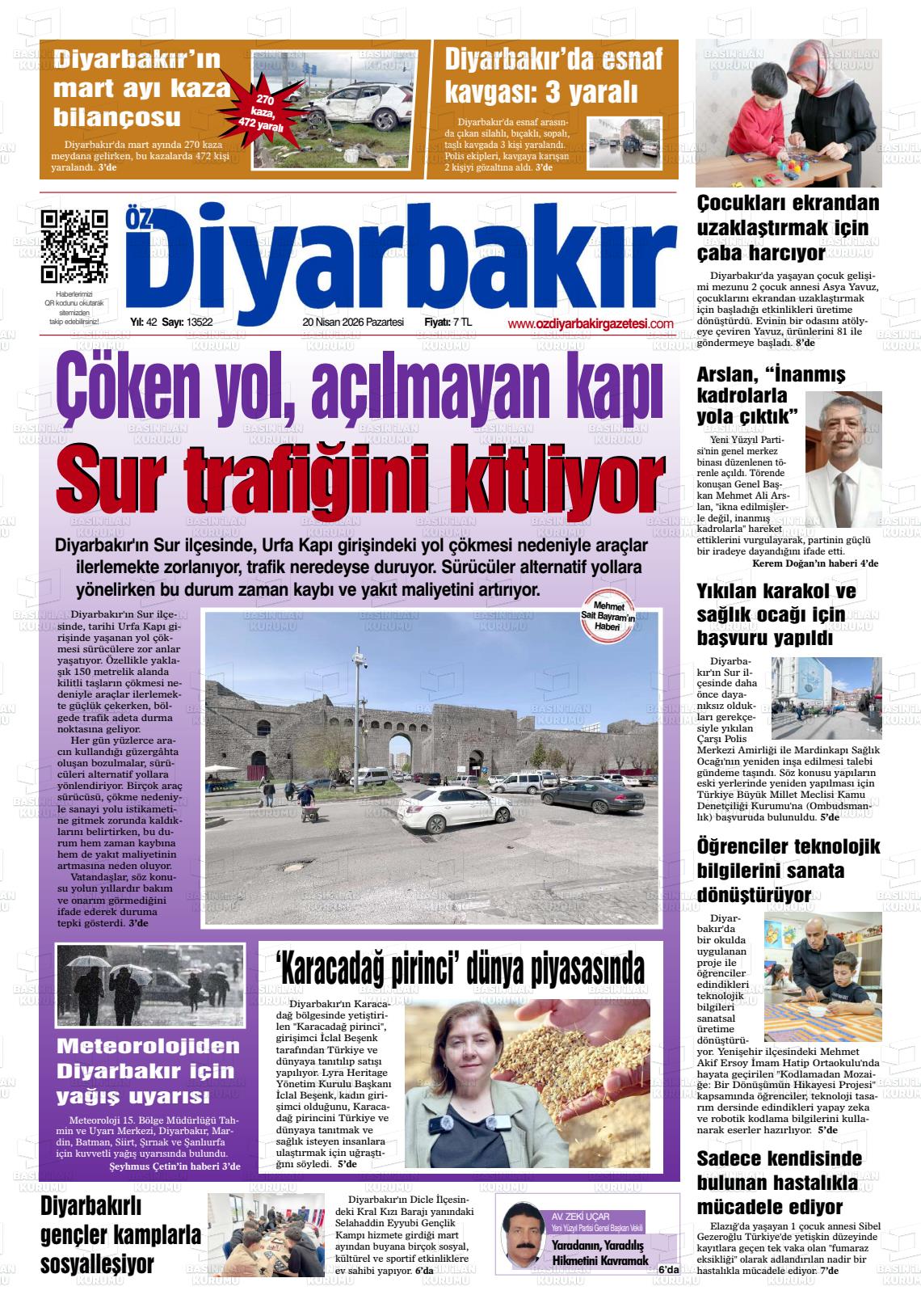 Diyarbakir Oz 20.04.2026