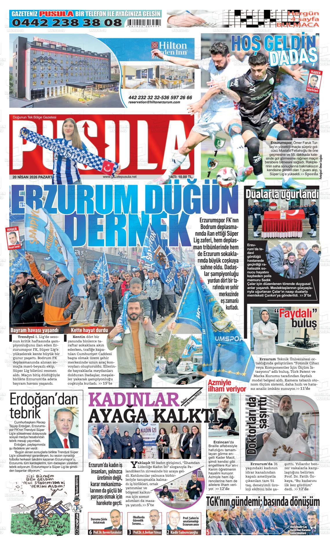 Zonguldak Pusula 20.04.2026