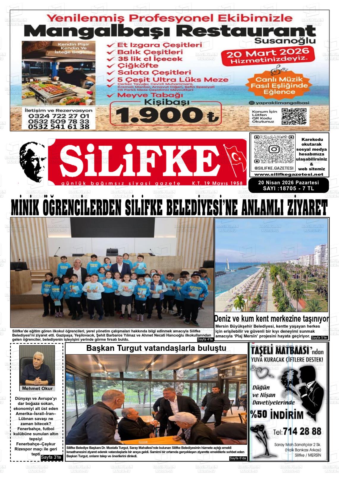 Mersin Silifke 20.04.2026