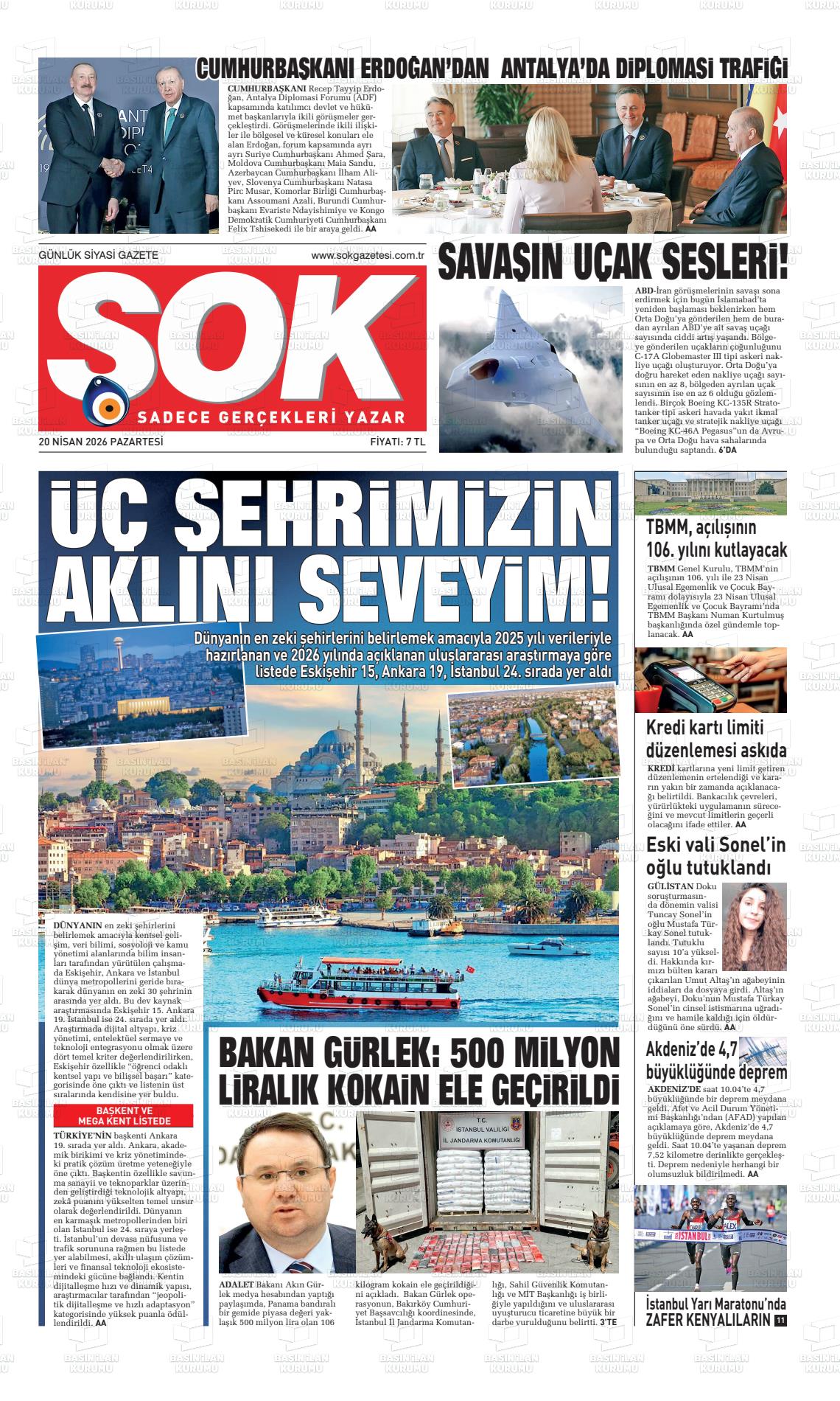 Istanbul Sok 20.04.2026