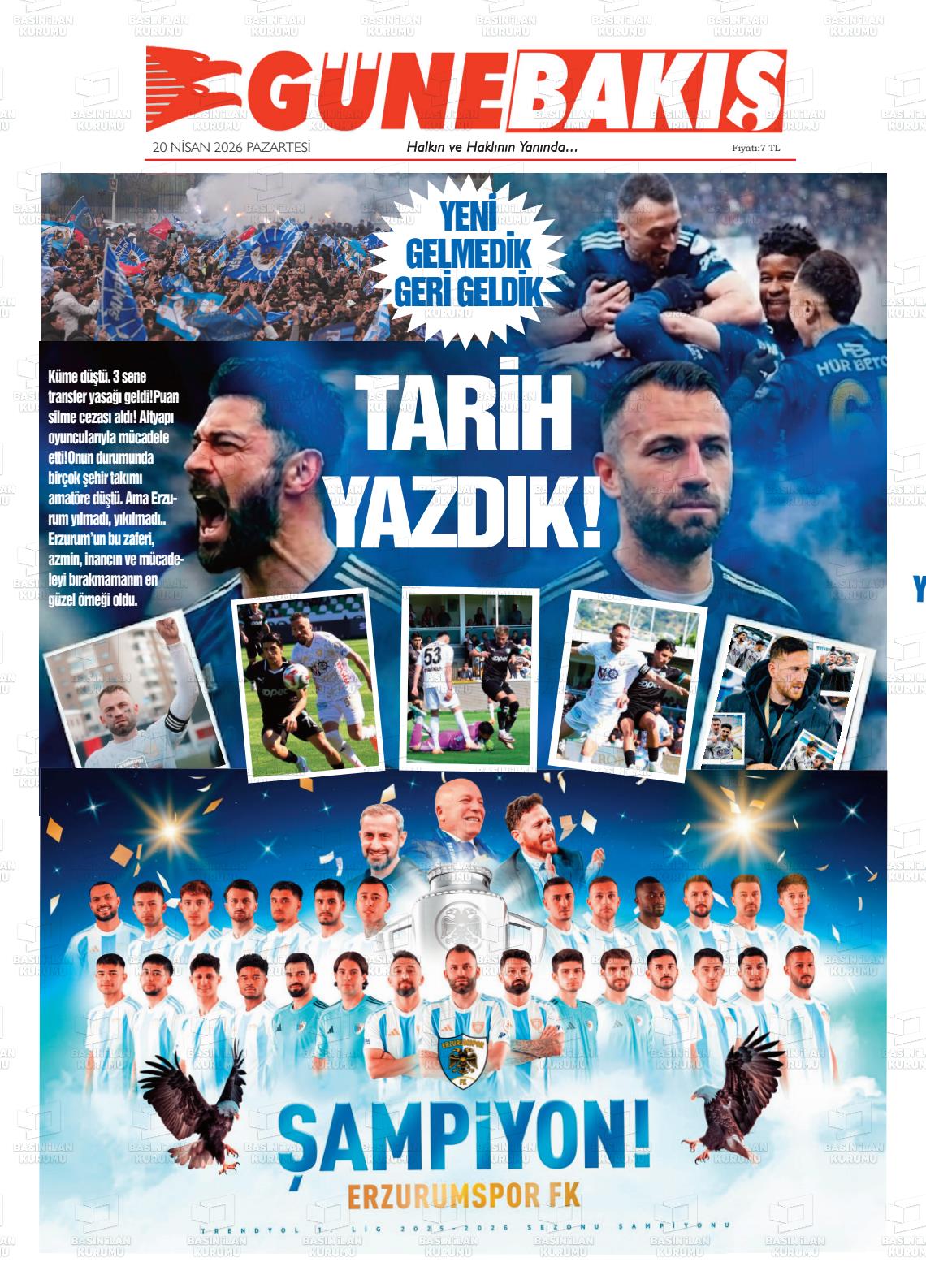 Erzurum Yenikusak 20.04.2026