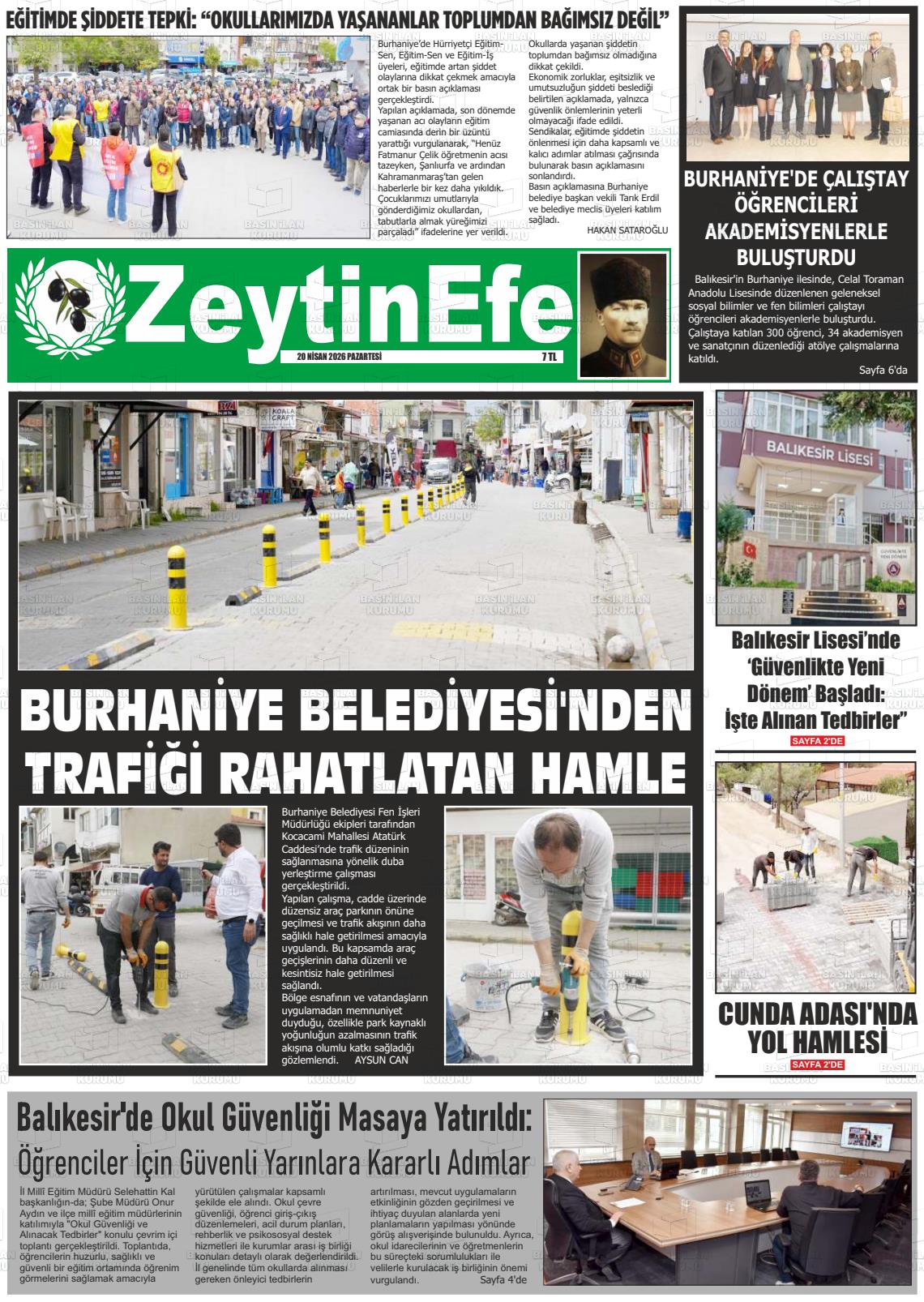 Balikesir Zeytinefe 20.04.2026