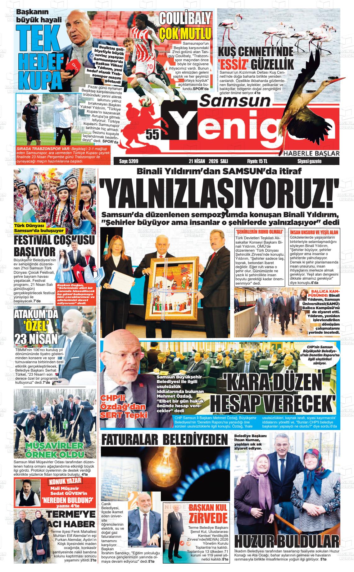 Samsun 55 Yenigun 21.04.2026