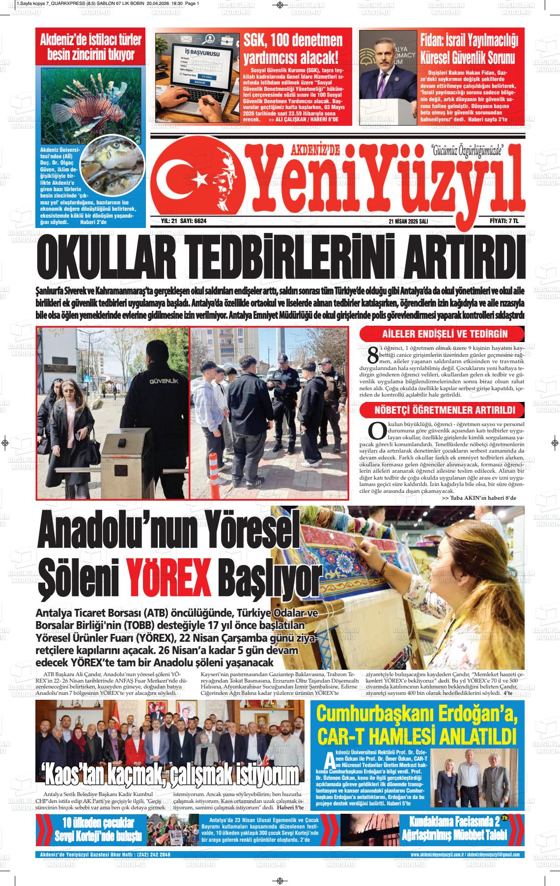 Antalya Akdenizdeyeniyuzyil 21.04.2026