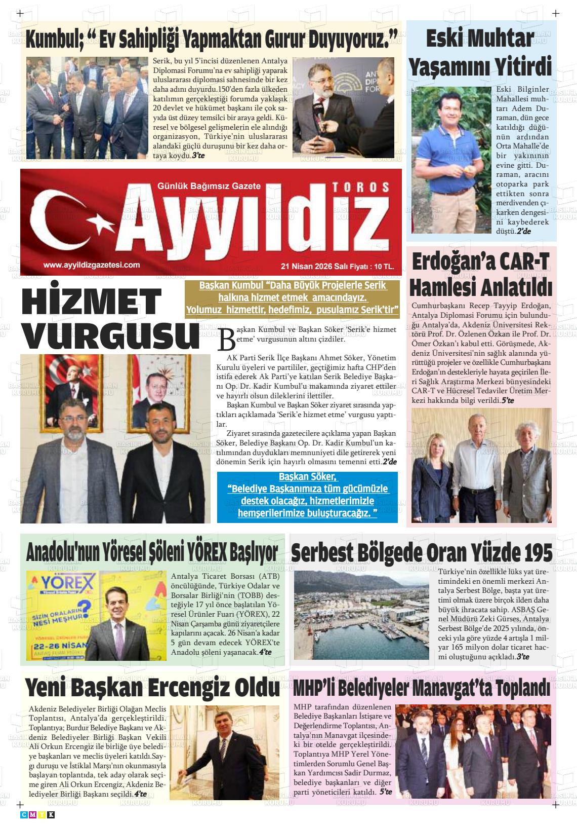 Antalya Ayyildiztoros 21.04.2026