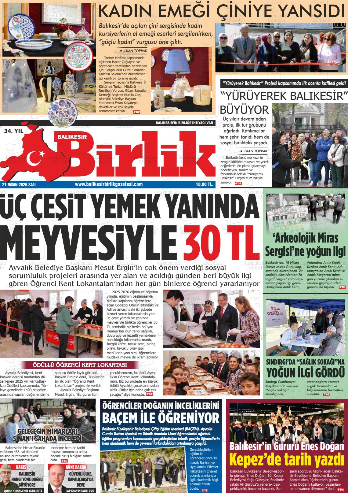 Balikesir Birlik 21.04.2026